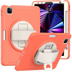 Shockproof TPU + PC Protective Case with 360 Degree Rotation Foldable Handle Grip Holder & Pen Slot, For iPad Pro 11 2022 / 2021 / 2020 / 2018