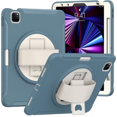 Shockproof TPU + PC Protective Case with 360 Degree Rotation Foldable Handle Grip Holder & Pen Slot, For iPad Pro 11 2022 / 2021 / 2020 / 2018