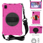 For Samsung Galaxy Tab A7 Lite 8.7 2021 T220 / T225 / Rose Red Black