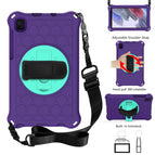 For Samsung Galaxy Tab A7 Lite 8.7 2021 T220 / T225 / Purple Mint Green