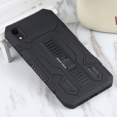 Vanguard Warrior All Inclusive Double-color Shockproof TPU + PC Protective Case with Holder, For iPhone XR