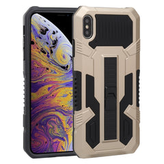 Vanguard Warrior All Inclusive Double-color Shockproof TPU + PC Protective Case with Holder, For iPhone X / XS, For iPhone XR, For iPhone XS Max