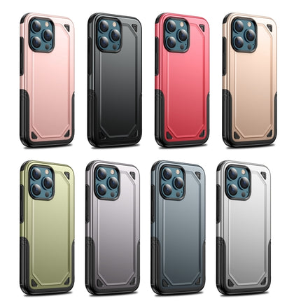 Power Armor PC + TPU Anti-fall Protective Case, For iPhone 13 Pro Max
