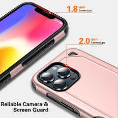 Power Armor PC + TPU Anti-fall Protective Case, For iPhone 13 Pro Max