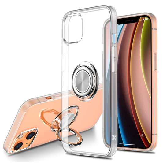 Funda protectora de TPU transparente mate a prueba de golpes con soporte para anillo, para iPhone 13 mini, para iPhone 13, para iPhone 13 Pro, para iPhone 13 Pro Max