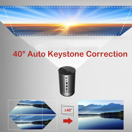 WEJOY A5 1920x1080P 200 Lumens Multi-function Portable Home Theater LED HD Digital Projector Bluetooth Speaker, Android 7.1, 2G+16GB,, A5 EU Plug, A5 UK Plug, A5 AU Plug