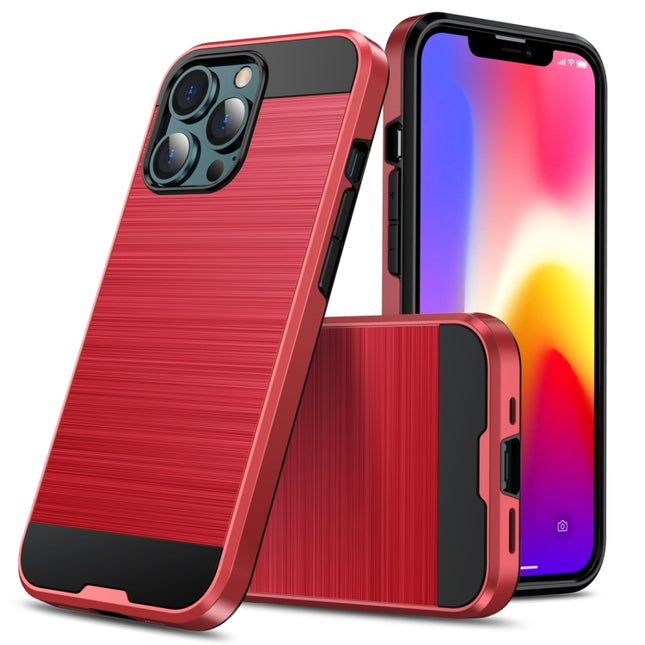 Brushed Texture Carbon Fiber TPU Case, For iPhone 13 mini, For iPhone 13 Pro Max, For iPhone 13 Pro, For iPhone 13