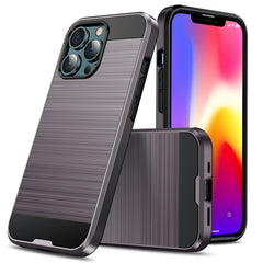 Brushed Texture Carbon Fiber TPU Case, For iPhone 13 mini, For iPhone 13