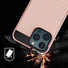 Brushed Texture Carbon Fiber TPU Case, For iPhone 13 mini, For iPhone 13