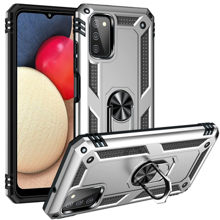Shockproof TPU + PC Protective Case with 360 Degree Rotating Holder, For Samsung Galaxy A03s 166mm Version, For Samsung Galaxy A03s 166mm Version 166mm 版