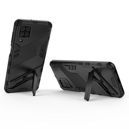 Punk Armor 2 in 1 PC + TPU Shockproof Case with Invisible Holder, For Samsung Galaxy M32