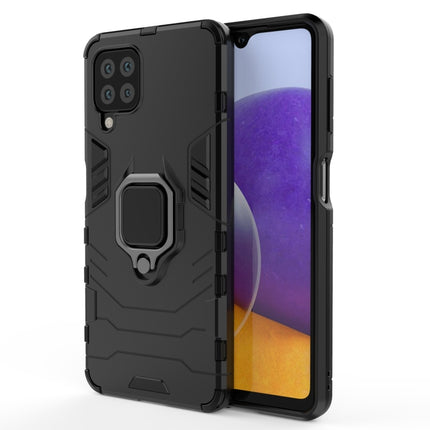PC + TPU Shockproof Protective Case with Magnetic Ring Holder, For Samsung Galaxy M32 Indian Version