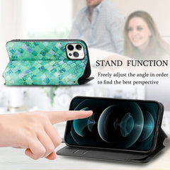Colored Drawing Magnetic Horizontal Flip PU Leather Case with Holder & Card Slots & Wallet, For iPhone 13 Pro Max, For iPhone 12 mini, For iPhone 12 / 12 Pro