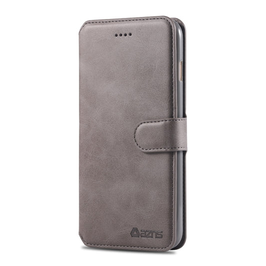 AZNS Calf Texture Magnetic Horizontal Flip PU Leather Case with Holder & Card Slots & Photo Frame, For iPhone 6 / 6s, For iPhone 7 / 8, For iPhone 7 Plus / 8 Plus, For iPhone 11 Pro Max, For iPhone 11, For iPhone X / XS