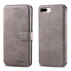 AZNS Calf Texture Magnetic Horizontal Flip PU Leather Case with Holder & Card Slots & Photo Frame, For iPhone 6 / 6s, For iPhone 7 / 8, For iPhone 7 Plus / 8 Plus, For iPhone 11 Pro Max