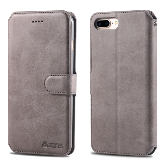 AZNS Calf Texture Magnetic Horizontal Flip PU Leather Case with Holder & Card Slots & Photo Frame, For iPhone 7 Plus / 8 Plus, For iPhone 11 Pro Max, For iPhone 6 / 6s, For iPhone 7 / 8, For iPhone 11
