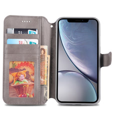 AZNS Calf Texture Magnetic Horizontal Flip PU Leather Case with Holder & Card Slots & Photo Frame, For iPhone XR, For iPhone XS Max, For iPhone 6 Plus / 6s Plus, For iPhone 11 Pro