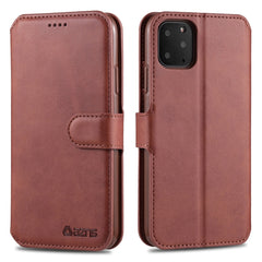 AZNS Calf Texture Magnetic Horizontal Flip PU Leather Case with Holder & Card Slots & Photo Frame, For iPhone XR, For iPhone XS Max, For iPhone 6 Plus / 6s Plus, For iPhone 11 Pro