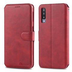 AZNS Calf Texture Magnetic Horizontal Flip PU Leather Case with Holder & Card Slots & Photo Frame, For Galaxy A40, For Galaxy A40s / M30, For Galaxy A50, For Galaxy A60 / M40