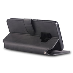 AZNS Calf Texture Magnetic Horizontal Flip PU Leather Case with Holder & Card Slots & Photo Frame, For Galaxy S9, For Galaxy S9 Plus, For Galaxy S10 5G, For Galaxy S10 Plus