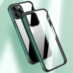 SULADA Stoßfester Luftfahrt-Aluminium-Metallrahmen + Nano-Glas + TPU-Schutzhülle, für iPhone 11, für iPhone 11 Pro, für iPhone 11 Pro Max, für iPhone 12 mini, für iPhone 12