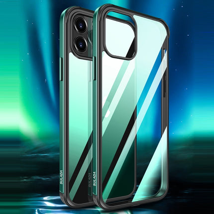 SULADA Stoßfester Luftfahrt-Aluminium-Metallrahmen + Nano-Glas + TPU-Schutzhülle, für iPhone 12 Pro, für iPhone 12 Pro Max, für iPhone XS / X, für iPhone XR, für iPhone XS Max