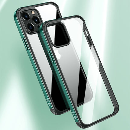 SULADA Stoßfester Luftfahrt-Aluminium-Metallrahmen + Nano-Glas + TPU-Schutzhülle, für iPhone 12 Pro, für iPhone 12 Pro Max, für iPhone XS / X, für iPhone XR, für iPhone XS Max