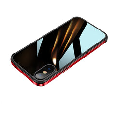 SULADA Shockproof Aviation Aluminum Metal Frame + Nano Glass + TPU Protective Case, For iPhone 12 Pro, For iPhone 12 Pro Max, For iPhone XS / X, For iPhone XR, For iPhone XS Max