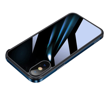 SULADA Shockproof Aviation Aluminum Metal Frame + Nano Glass + TPU Protective Case, For iPhone XR, For iPhone XS Max