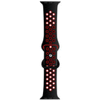 7 41mm / 6 & SE & 5 & 4 40mm / 3 & 2 & 1 38mm / Black+Crimson