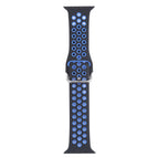 7 41mm / 6 & SE & 5 & 4 40mm / 3 & 2 & 1 38mm / Black+Blue