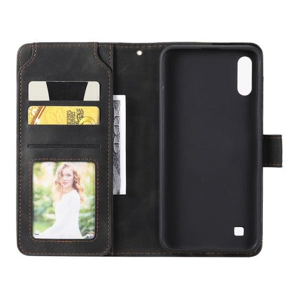 Skin Feel Business Horizontal Flip PU Leather Case with Holder & Multi-Card Slots & Wallet & Lanyard & Photo Frame, For Samsung Galaxy A10 / M10, For Samsung Galaxy A20 / A30, For Samsung Galaxy A32 4G, For Samsung Galaxy A50