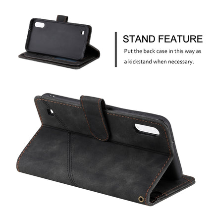 Skin Feel Business Horizontal Flip PU Leather Case with Holder & Multi-Card Slots & Wallet & Lanyard & Photo Frame, For Samsung Galaxy A10 / M10, For Samsung Galaxy A20 / A30, For Samsung Galaxy A32 4G, For Samsung Galaxy A50