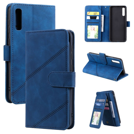 Skin Feel Business Horizontal Flip PU Leather Case with Holder & Multi-Card Slots & Wallet & Lanyard & Photo Frame, For Samsung Galaxy A10 / M10, For Samsung Galaxy A20 / A30, For Samsung Galaxy A32 4G, For Samsung Galaxy A50