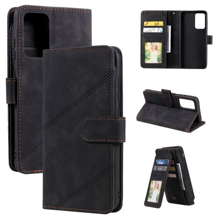 Skin Feel Business Horizontal Flip PU Leather Case with Holder & Multi-Card Slots & Wallet & Lanyard & Photo Frame, For Samsung Galaxy A52 5G / 4G, For Samsung Galaxy A72 5G / 4G, For Samsung Galaxy A51, For Samsung Galaxy Note20 Ultra