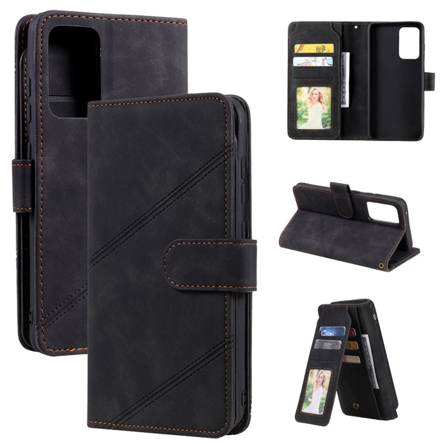 Skin Feel Business Horizontal Flip PU Leather Case with Holder & Multi-Card Slots & Wallet & Lanyard & Photo Frame, For Samsung Galaxy A52 5G / 4G, For Samsung Galaxy A72 5G / 4G, For Samsung Galaxy A51, For Samsung Galaxy Note20 Ultra