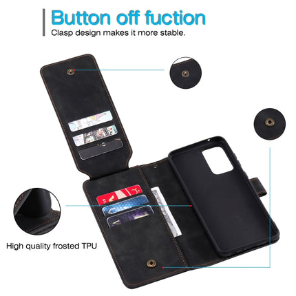 Skin Feel Business Horizontal Flip PU Leather Case with Holder & Multi-Card Slots & Wallet & Lanyard & Photo Frame, For Samsung Galaxy A52 5G / 4G, For Samsung Galaxy A72 5G / 4G, For Samsung Galaxy A51, For Samsung Galaxy Note20 Ultra