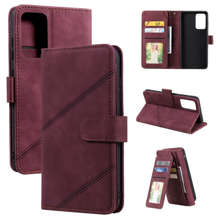 Skin Feel Business Horizontal Flip PU Leather Case with Holder & Multi-Card Slots & Wallet & Lanyard & Photo Frame, For Samsung Galaxy A52 5G / 4G, For Samsung Galaxy A72 5G / 4G, For Samsung Galaxy A51, For Samsung Galaxy Note20 Ultra
