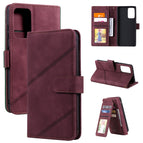 For Samsung Galaxy A72 5G / 4G / Wine Red