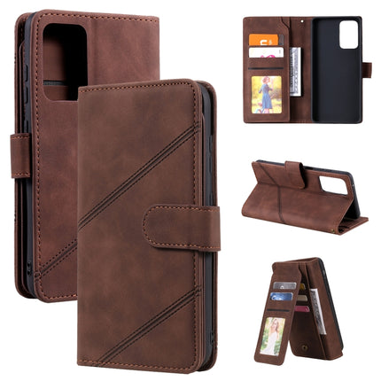 Skin Feel Business Horizontal Flip PU Leather Case with Holder & Multi-Card Slots & Wallet & Lanyard & Photo Frame, For Samsung Galaxy A52 5G / 4G, For Samsung Galaxy A72 5G / 4G, For Samsung Galaxy A51, For Samsung Galaxy Note20 Ultra