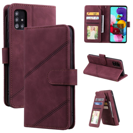 Skin Feel Business Horizontal Flip PU Leather Case with Holder & Multi-Card Slots & Wallet & Lanyard & Photo Frame, For Samsung Galaxy A52 5G / 4G, For Samsung Galaxy A72 5G / 4G, For Samsung Galaxy A51, For Samsung Galaxy Note20 Ultra
