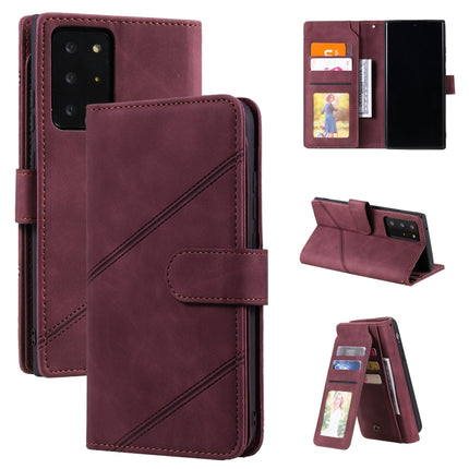 Skin Feel Business Horizontal Flip PU Leather Case with Holder & Multi-Card Slots & Wallet & Lanyard & Photo Frame, For Samsung Galaxy A52 5G / 4G, For Samsung Galaxy A72 5G / 4G, For Samsung Galaxy A51, For Samsung Galaxy Note20 Ultra