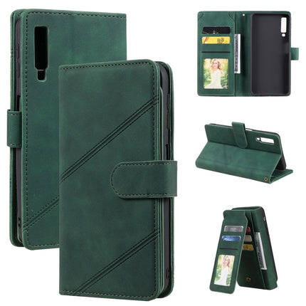 Skin Feel Business Horizontal Flip PU Leather Case with Holder & Multi-Card Slots & Wallet & Lanyard & Photo Frame, For Samsung Galaxy S20 Ultra, For Samsung Galaxy S21 Ultra 5G, For Samsung Galaxy A02s EU Version, For Samsung Galaxy A7 2018