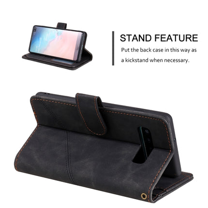 Skin Feel Business Horizontal Flip PU Leather Case with Holder & Multi-Card Slots & Wallet & Lanyard & Photo Frame, For Samsung Galaxy S10+, For Samsung Galaxy A12, For Samsung Galaxy S21+ 5G, For Samsung Galaxy Note9