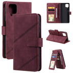 For Samsung Galaxy A12 / Wine Red
