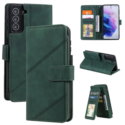 Skin Feel Business Horizontal Flip PU Leather Case with Holder & Multi-Card Slots & Wallet & Lanyard & Photo Frame, For Samsung Galaxy S10+, For Samsung Galaxy A12, For Samsung Galaxy S21+ 5G, For Samsung Galaxy Note9
