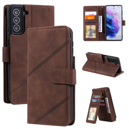 Skin Feel Business Horizontal Flip PU Leather Case with Holder & Multi-Card Slots & Wallet & Lanyard & Photo Frame, For Samsung Galaxy S10+, For Samsung Galaxy A12, For Samsung Galaxy S21+ 5G, For Samsung Galaxy Note9