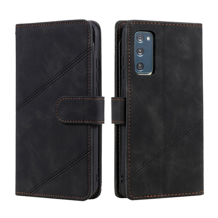 Skin Feel Business Horizontal Flip PU Leather Case with Holder & Multi-Card Slots & Wallet & Lanyard & Photo Frame, For Samsung Galaxy S20 FE, For Samsung Galaxy S20+, For Samsung Galaxy A21s, For Samsung Galaxy A40