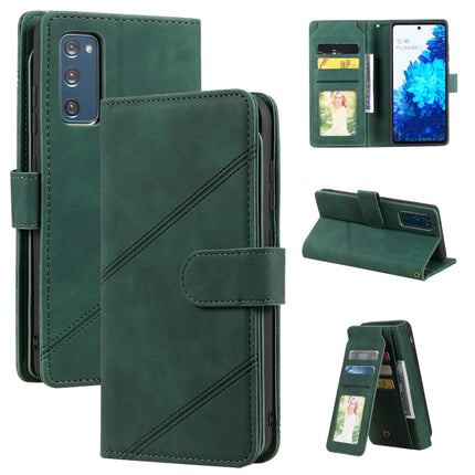 Skin Feel Business Horizontal Flip PU Leather Case with Holder & Multi-Card Slots & Wallet & Lanyard & Photo Frame, For Samsung Galaxy S20 FE, For Samsung Galaxy S20+, For Samsung Galaxy A21s, For Samsung Galaxy A40