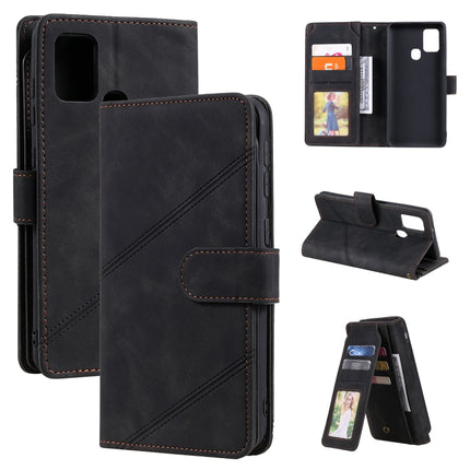 Skin Feel Business Horizontal Flip PU Leather Case with Holder & Multi-Card Slots & Wallet & Lanyard & Photo Frame, For Samsung Galaxy S20 FE, For Samsung Galaxy S20+, For Samsung Galaxy A21s, For Samsung Galaxy A40